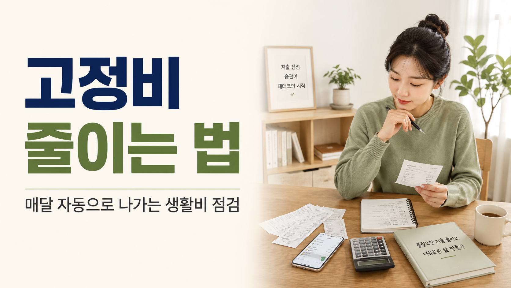 고정비 절약 방법, 매달 자동으로 빠져나가는 돈부터 줄이세요
