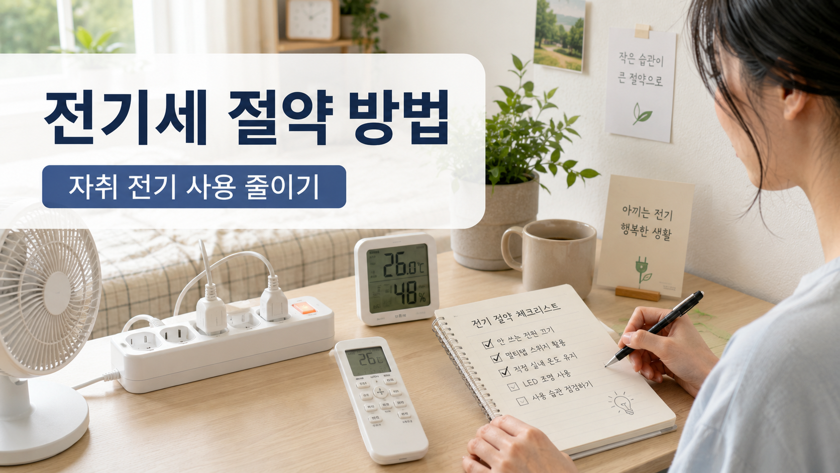 전기세 절약 방법 7가지, 자취할 때 먼저 줄여야 할 전기 사용